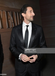 BEVERLY HILLS, CA - FEBRUARY 24: (EXCLUSIVE ACCESS, SPECIAL RATES APPLY) Adrien Brody attends the 2019 Vanity Fair Oscar Party hosted by Radhika Jones at Wallis Annenberg Center for the Performing Arts on February 24, 2019 in Beverly Hills, California. (Photo by Emma McIntyre /VF19/WireImage)